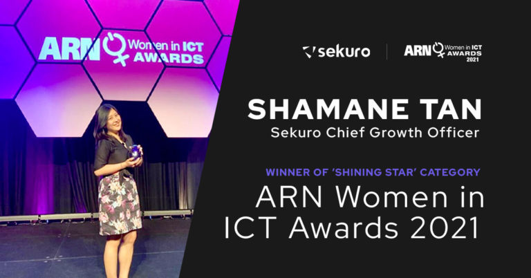 ICT Awards Shamane Tan