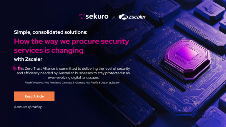 Simple, Consolidated Solutions: How the Way We Procure Security Services Is Changing